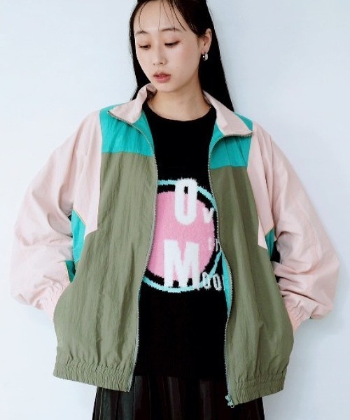 カラーブロックジャケット xl カラーブロックボアブルゾン（ブルゾン/ジャンバー） | XLARGE KIDS