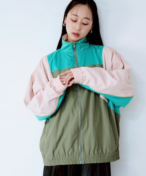 HCAE カラーブロックトラックジャケット | IKG crossing