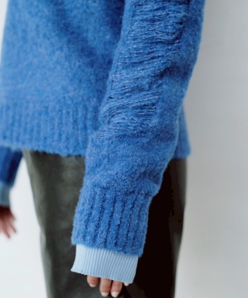 HCAE ループヤーンダメージニット | IKG crossing