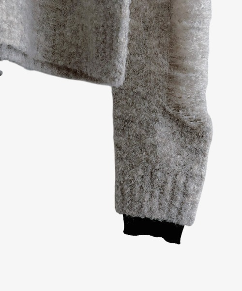 HCAE ループヤーンダメージニット | IKG crossing