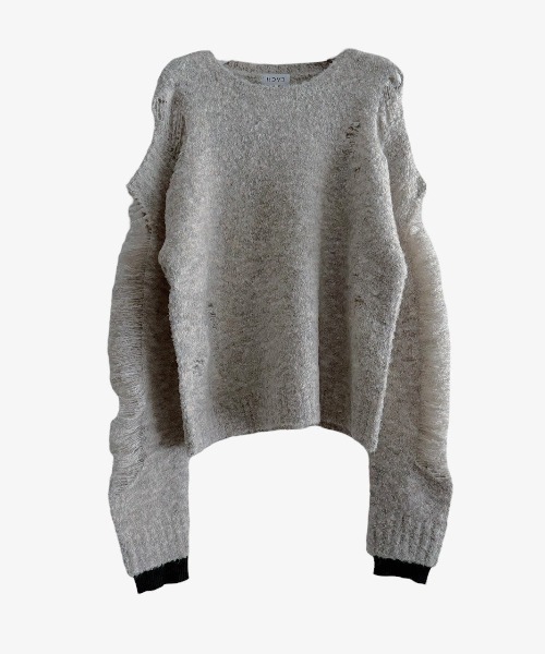 HCAE ループヤーンダメージニット | IKG crossing