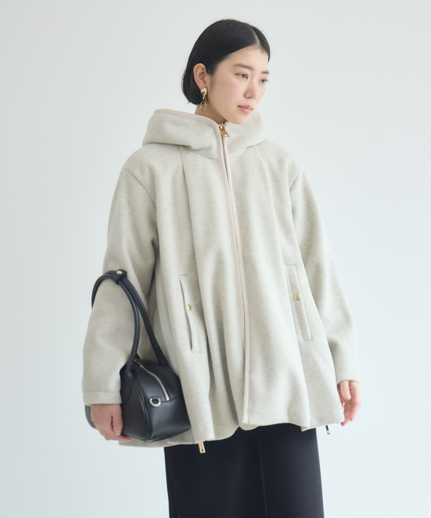 プラージュ　ポンチョコート　ベージュ プラージュ ポンチョコート ベージュ plage（プラージュ）の「ポンチョ