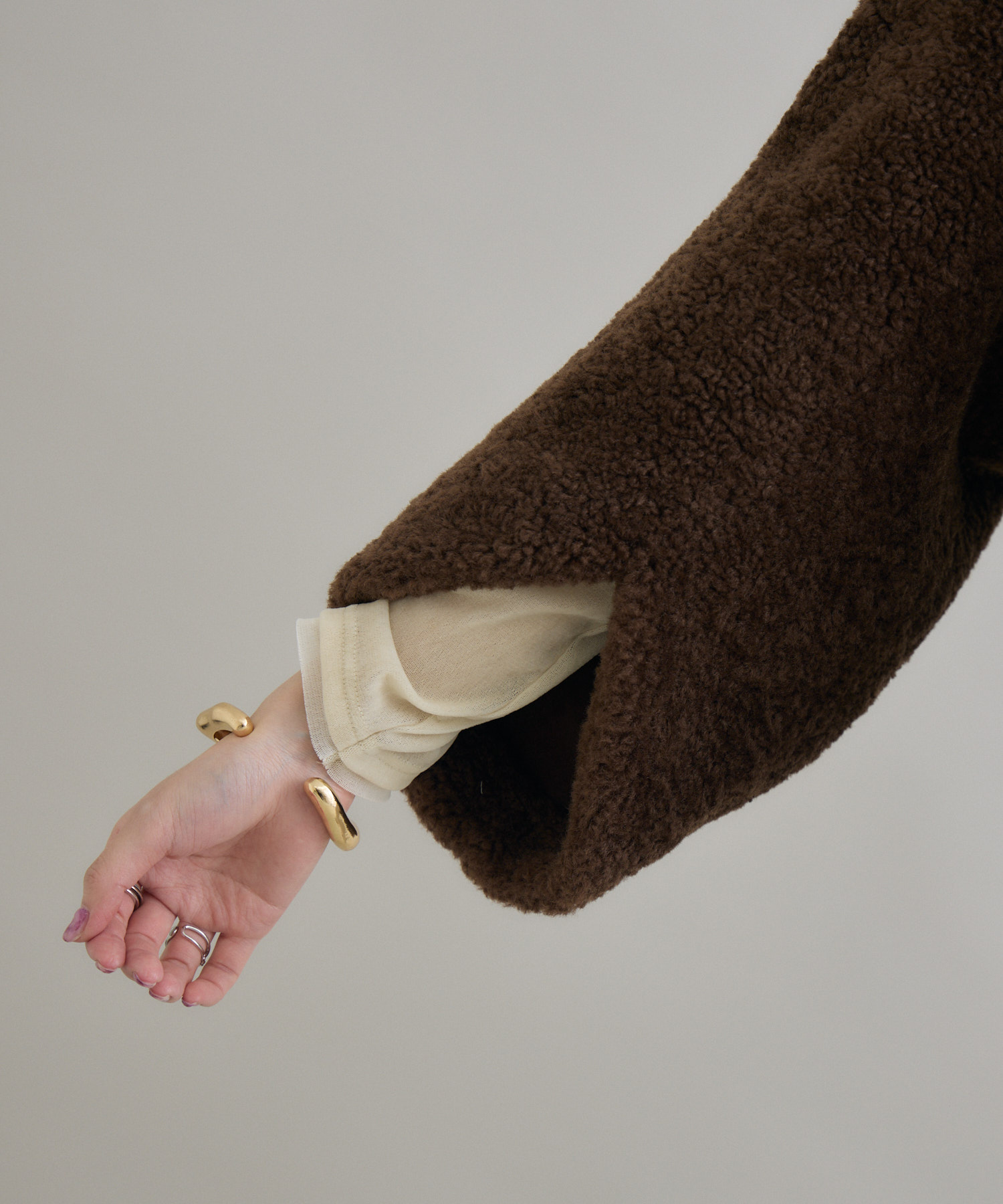 SUGAR ROSE リバーシブルボアブルゾン | IKG crossing