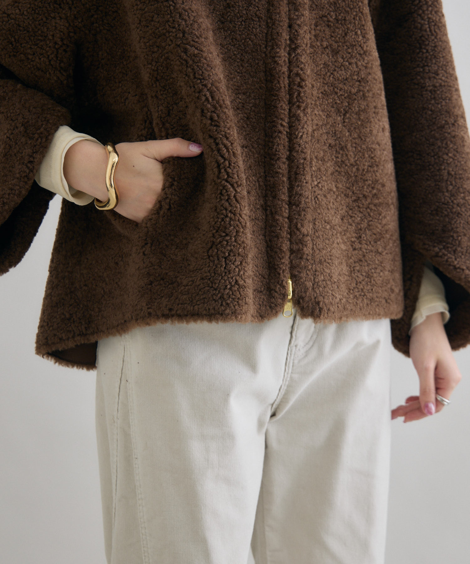 SUGAR ROSE リバーシブルボアブルゾン | IKG crossing