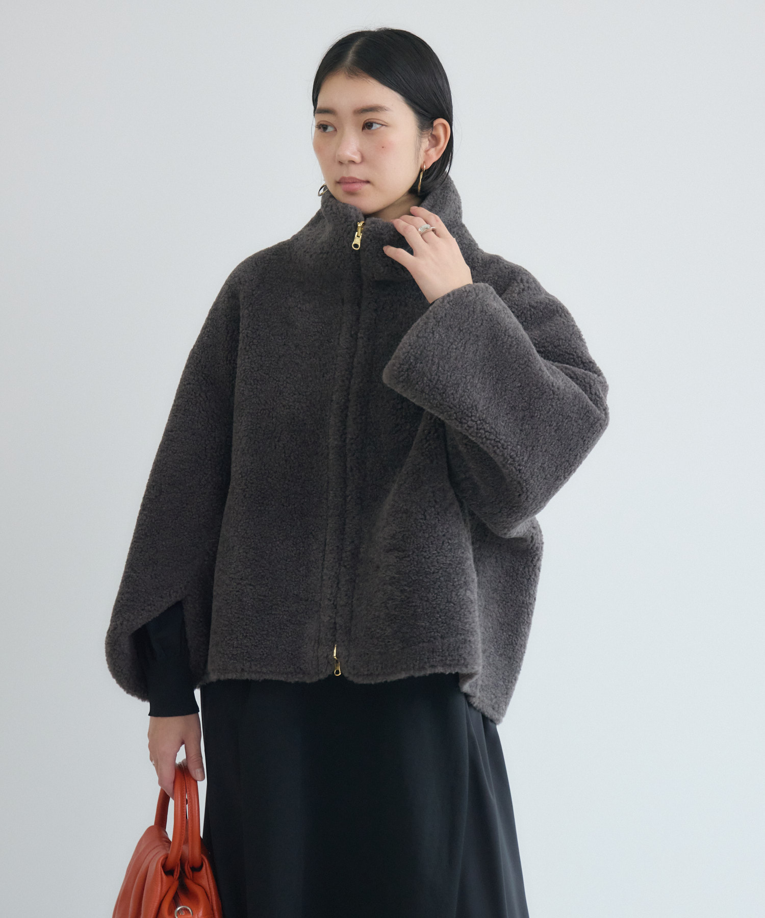 SUGAR ROSE リバーシブルボアブルゾン | IKG crossing