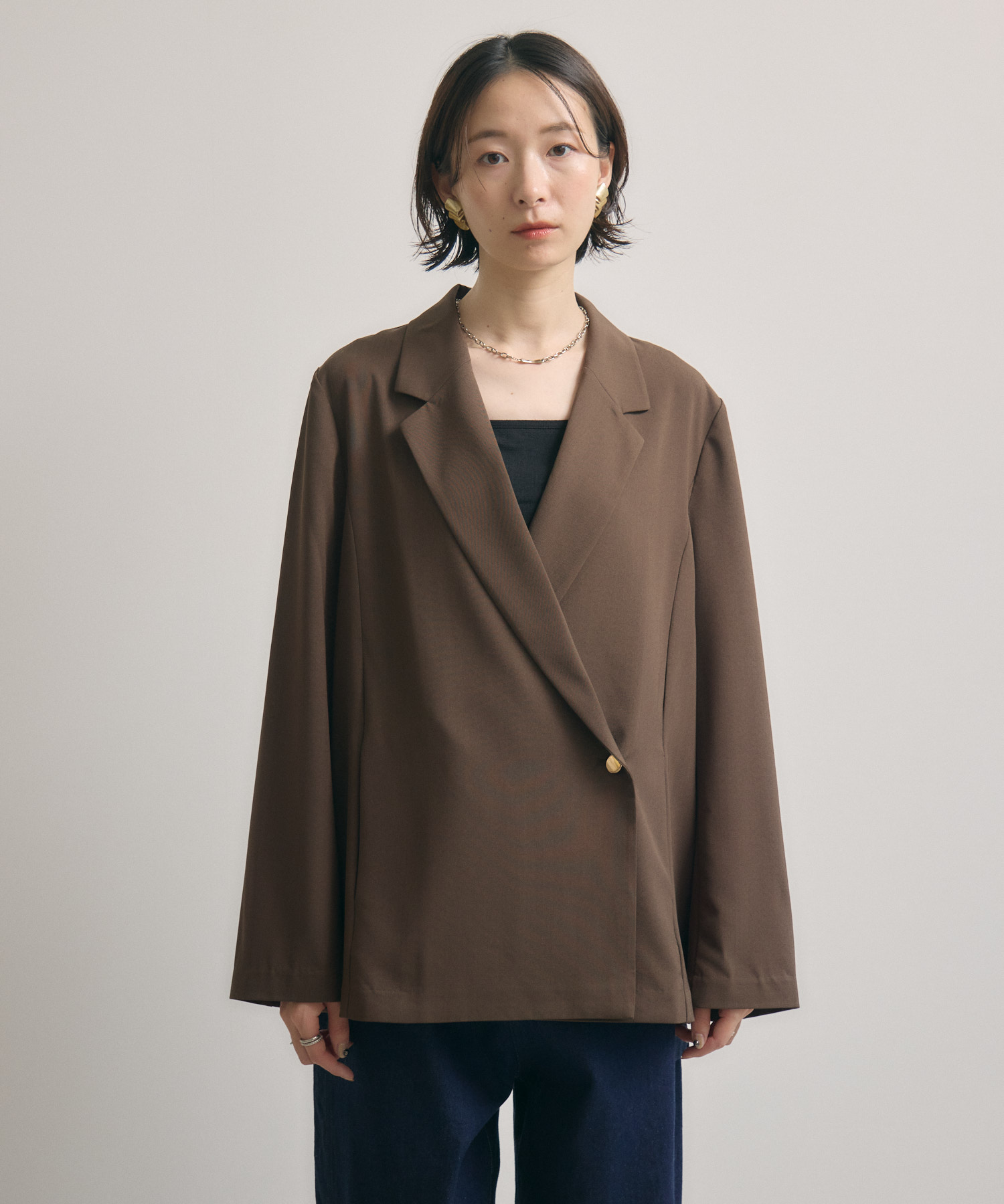 SUGARROSE カシュクールデザインジャケット | IKG crossing