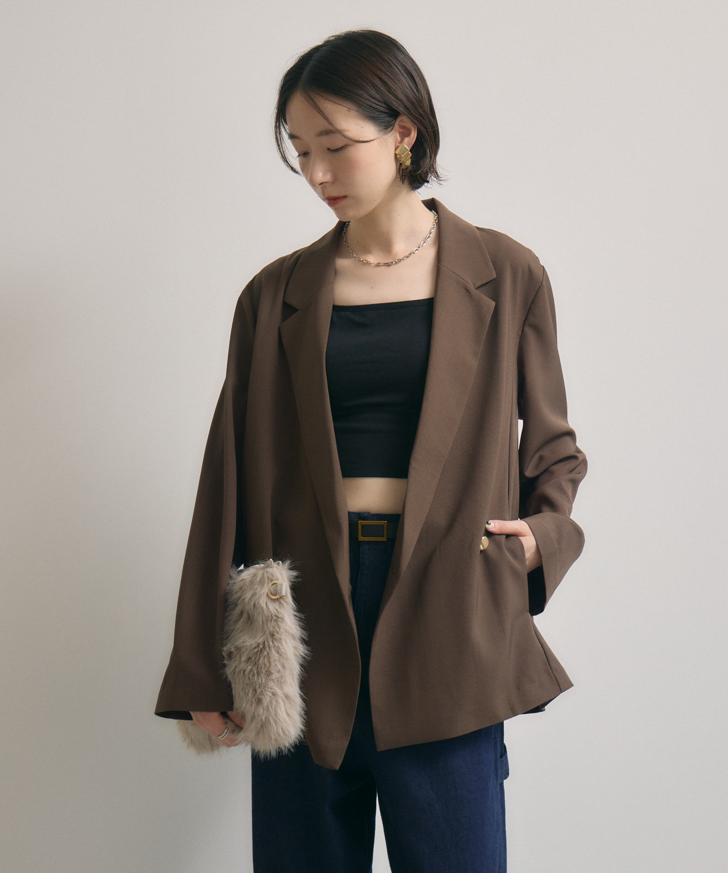 SUGARROSE カシュクールデザインジャケット | IKG crossing