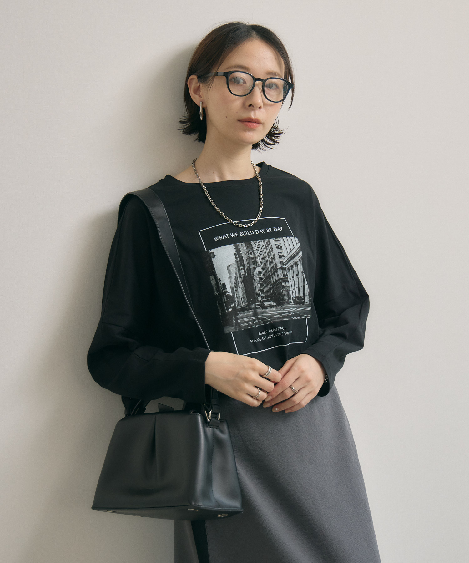 Dignite Collier フォトプリント2WAY Tシャツ | IKG crossing