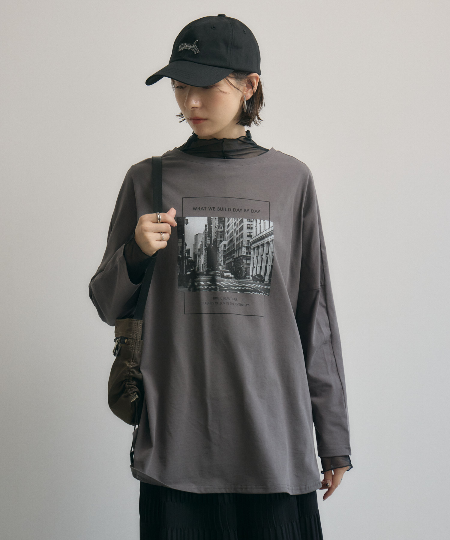 Dignite Collier フォトプリント2WAY Tシャツ | IKG crossing