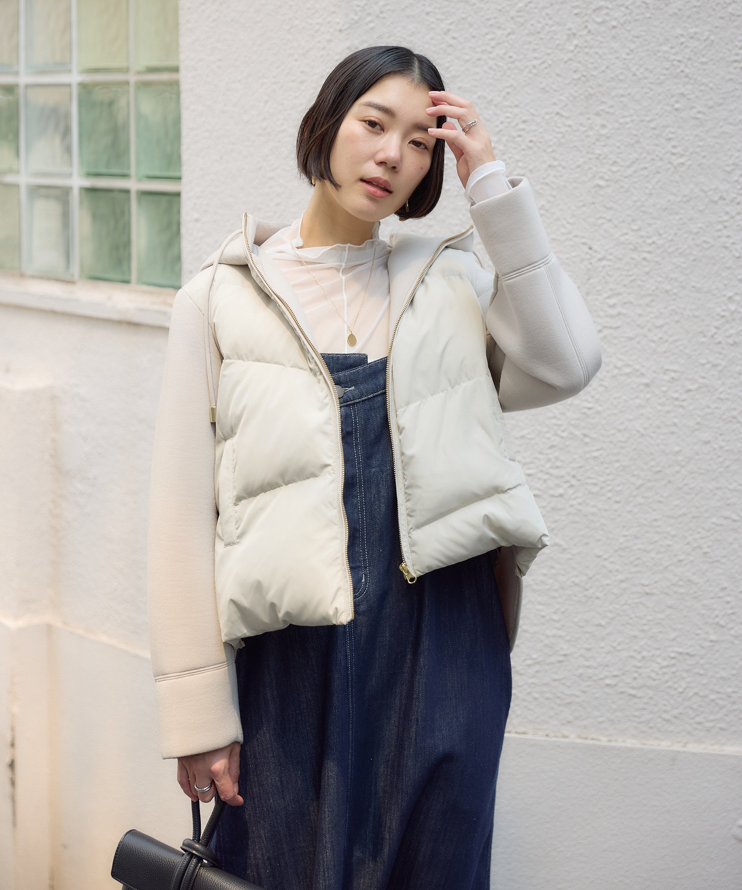 MUSSELBURGH マッセルバラ ボタンダウン ウールコート MUSSELBURGH マッセルバラ ボタンダウン ウールコート