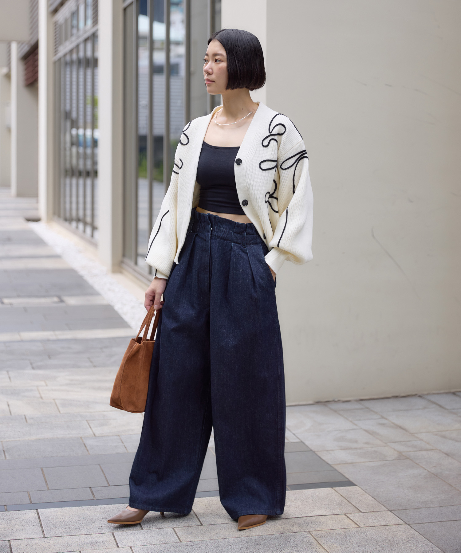 別注刺繍コードカーディガン | IKG crossing