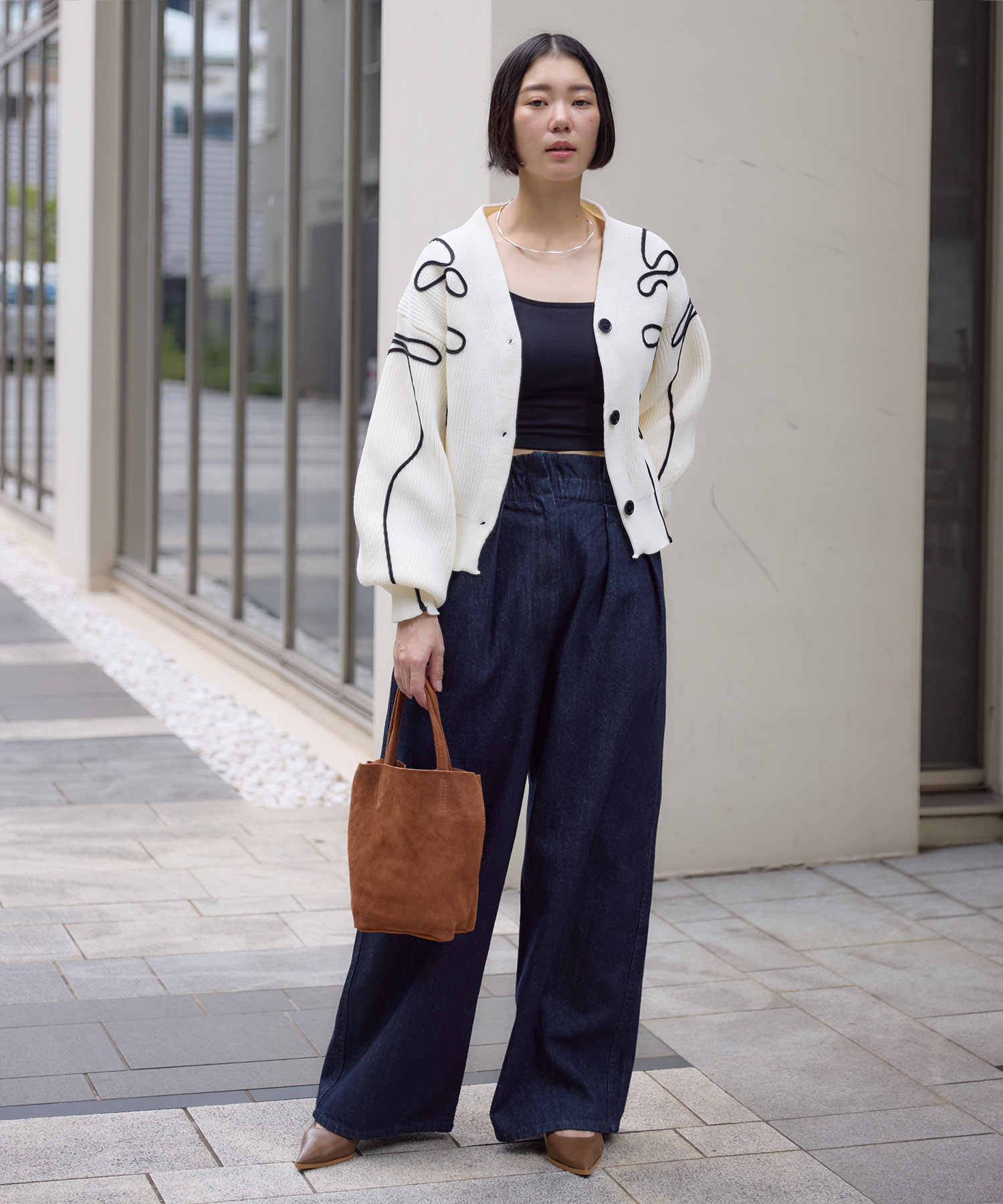 別注刺繍コードカーディガン | IKG crossing 別注刺繍コードカーディガン | IKG crossing