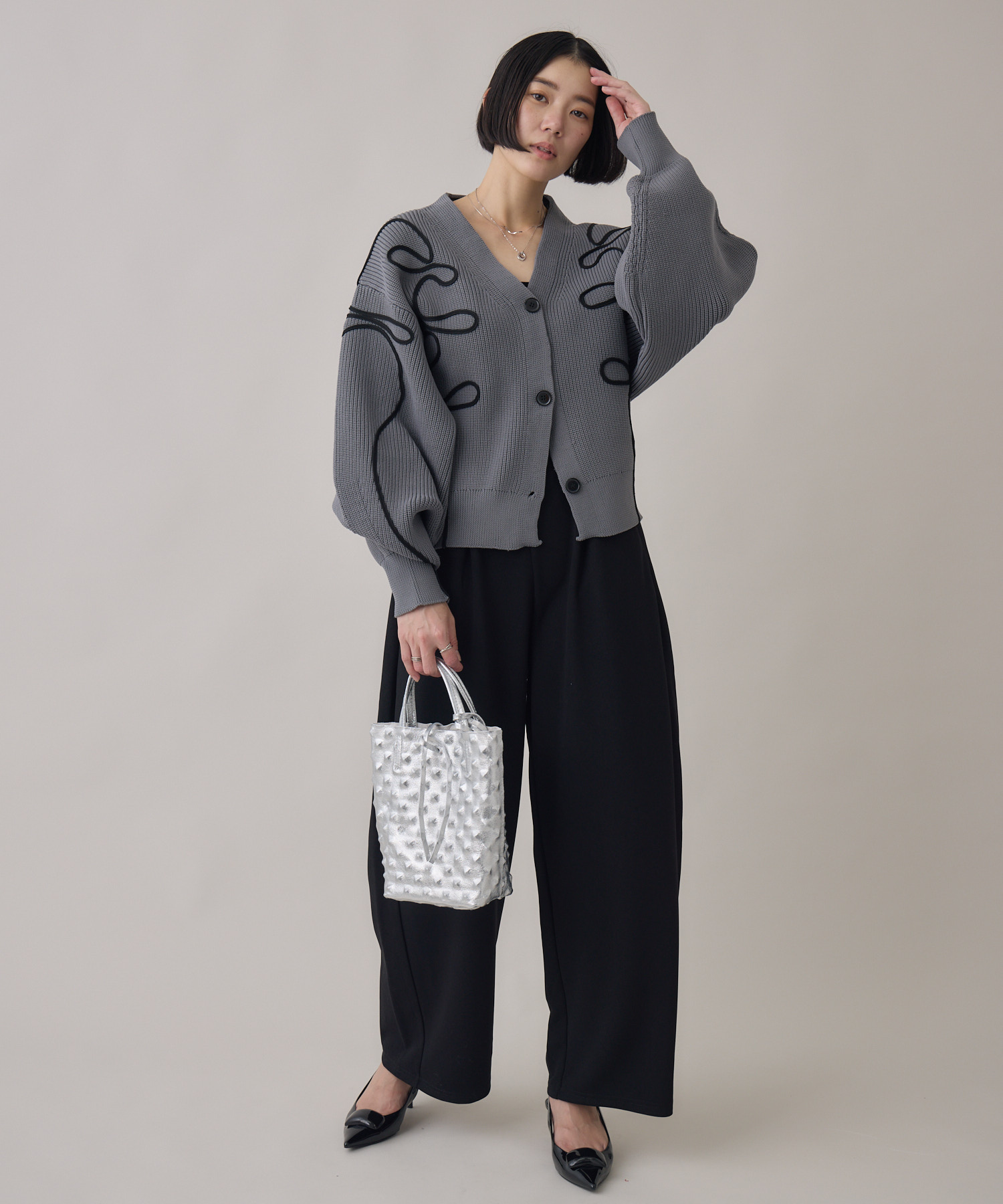 別注刺繍コードカーディガン | IKG crossing