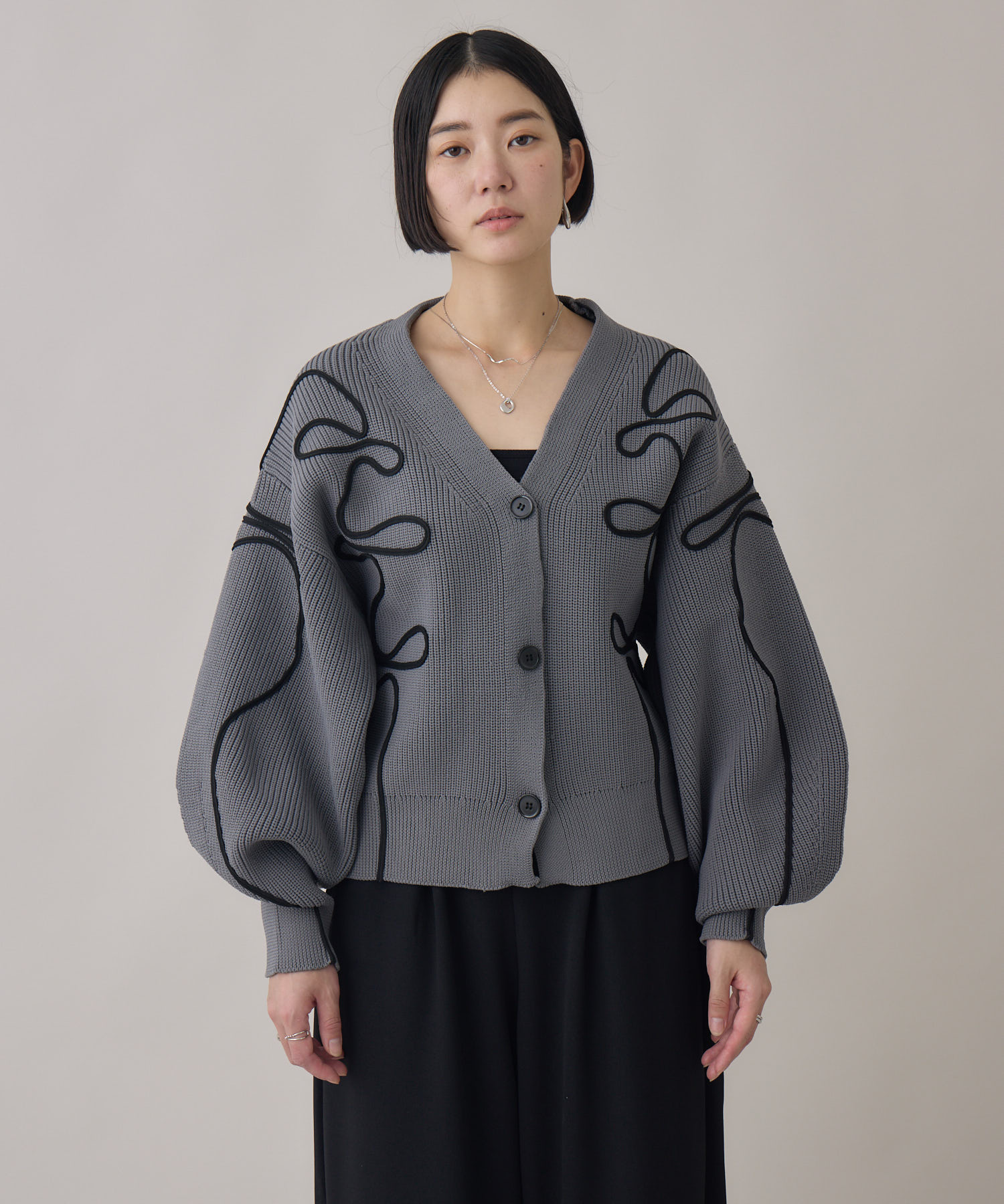 別注刺繍コードカーディガン | IKG crossing