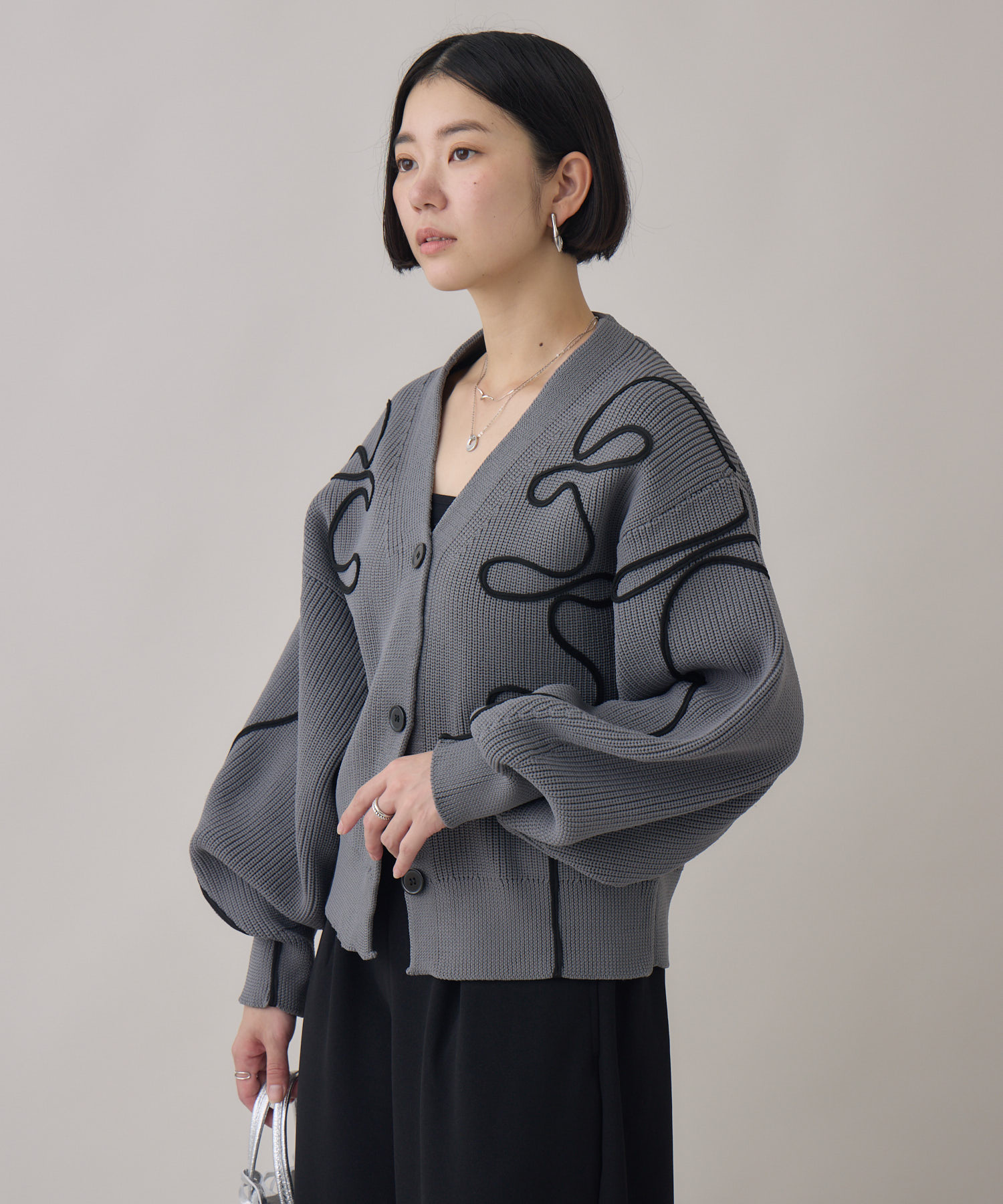 別注刺繍コードカーディガン | IKG crossing