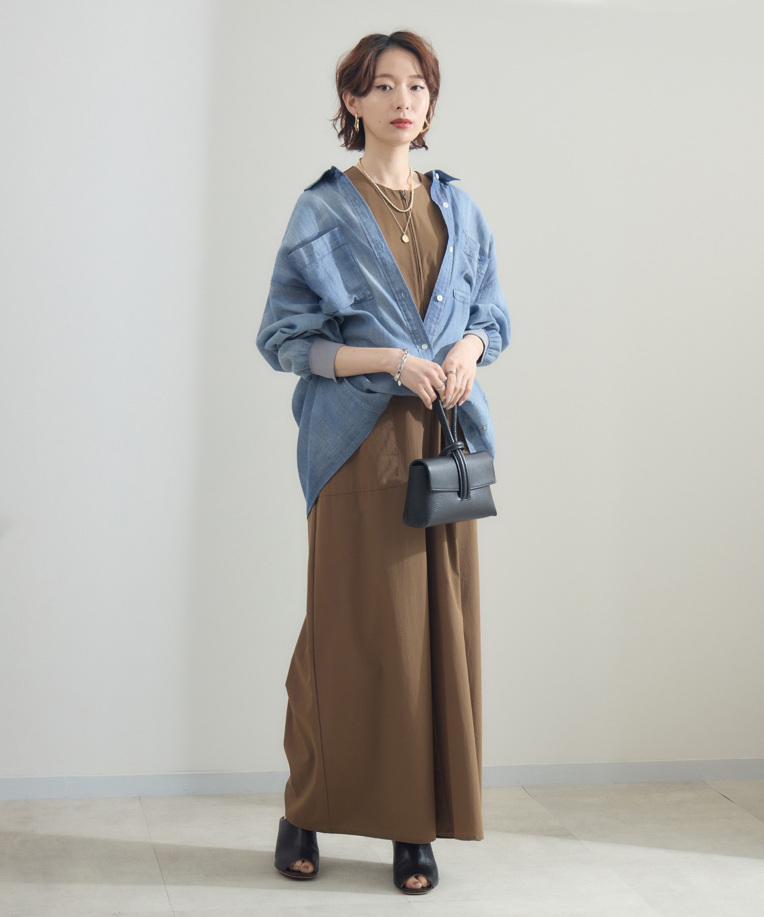 WEB限定】Dignite Collier シアーデニムシャツ | IKG crossing