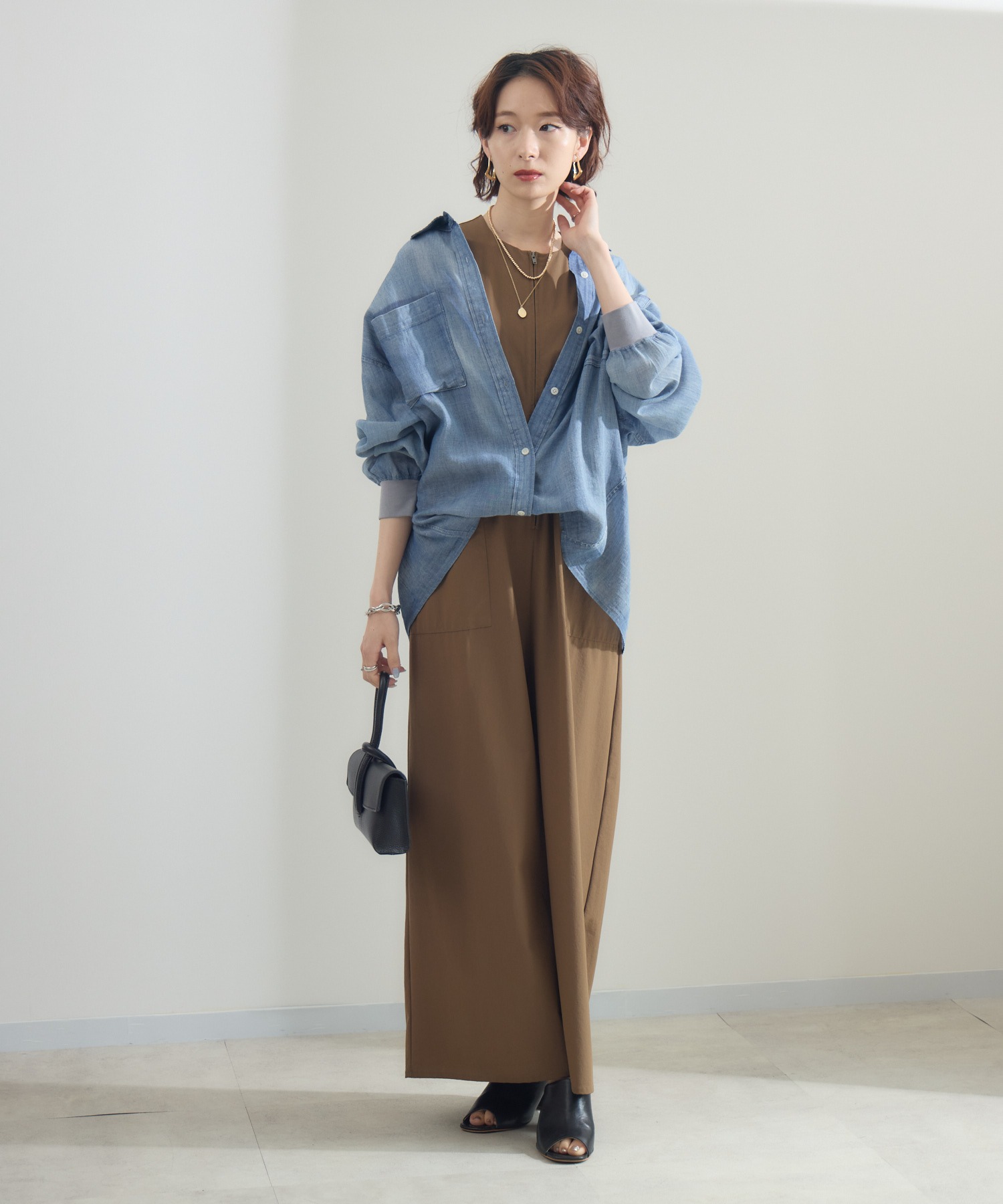 WEB限定】Dignite Collier シアーデニムシャツ | IKG crossing