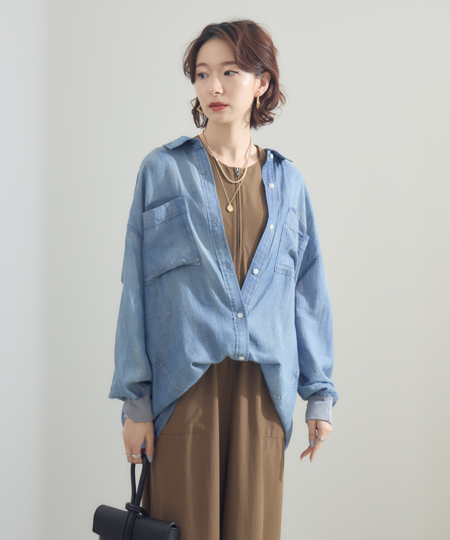 WEB限定】Dignite Collier シアーデニムシャツ | IKG crossing