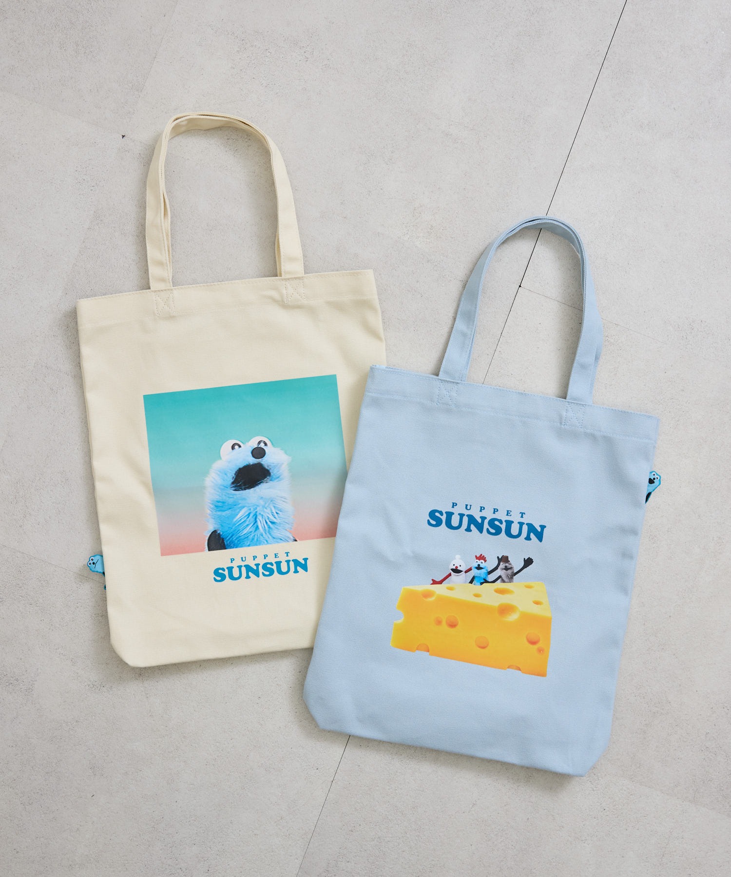 パペットスンスン】ぴょこっとトートバッグ | IKG crossing