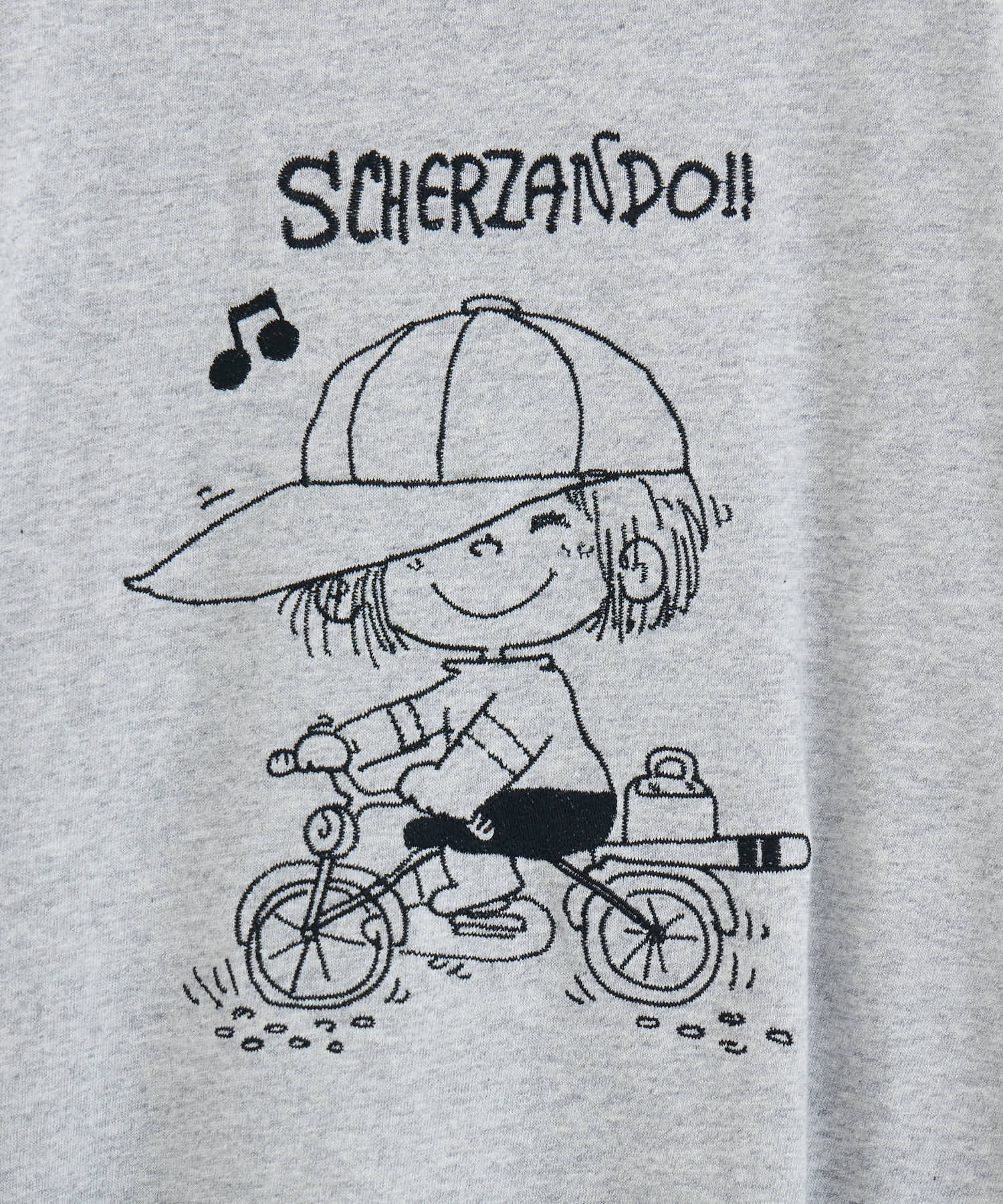 水森亜土】刺繍ロングスリーブTシャツ | IKG crossing