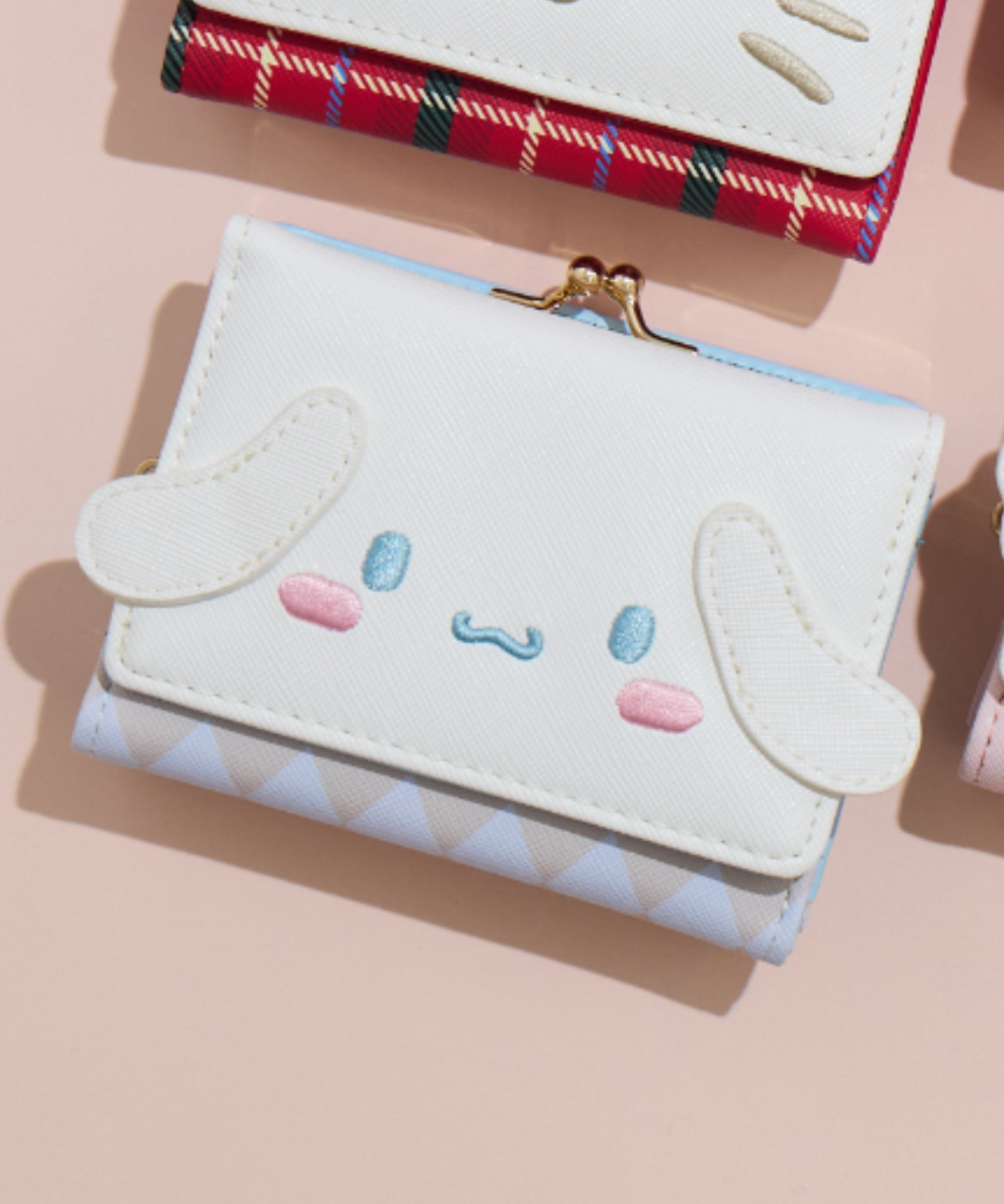 サンリオ】シナモロール ダイカットフェイス口金財布 | IKG crossing