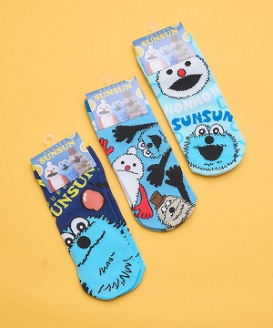 パペットスンスン】ソックス3点セット | IKG crossing