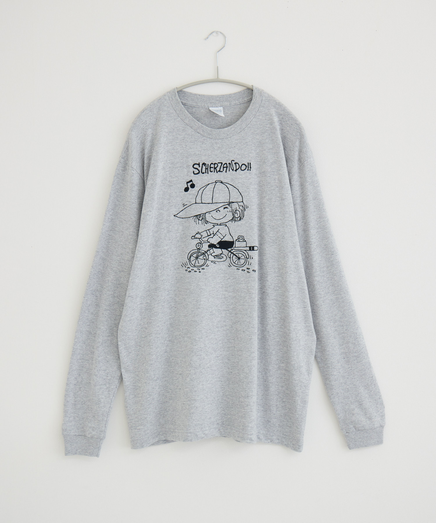 水森亜土】刺繍ロングスリーブTシャツ | IKG crossing