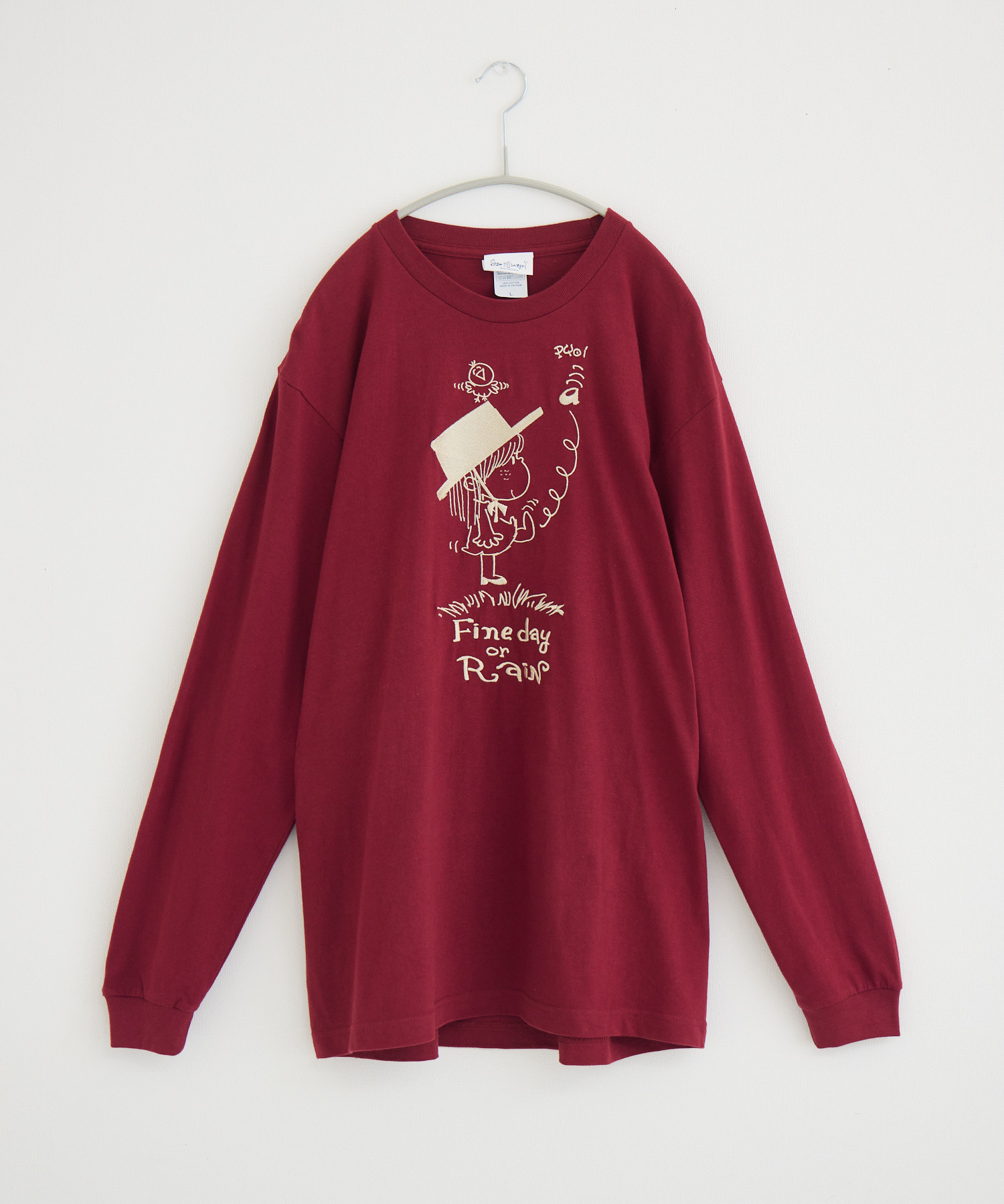 水森亜土】刺繍ロングスリーブTシャツ | IKG crossing