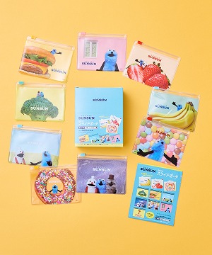 パペットスンスン】大人買い 1ケース シークレットスライドポーチ