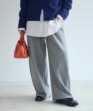 ダークグリーン プリーツカジュアルパンツ ツータックパンツ 630－1 アースグリーン （70～100