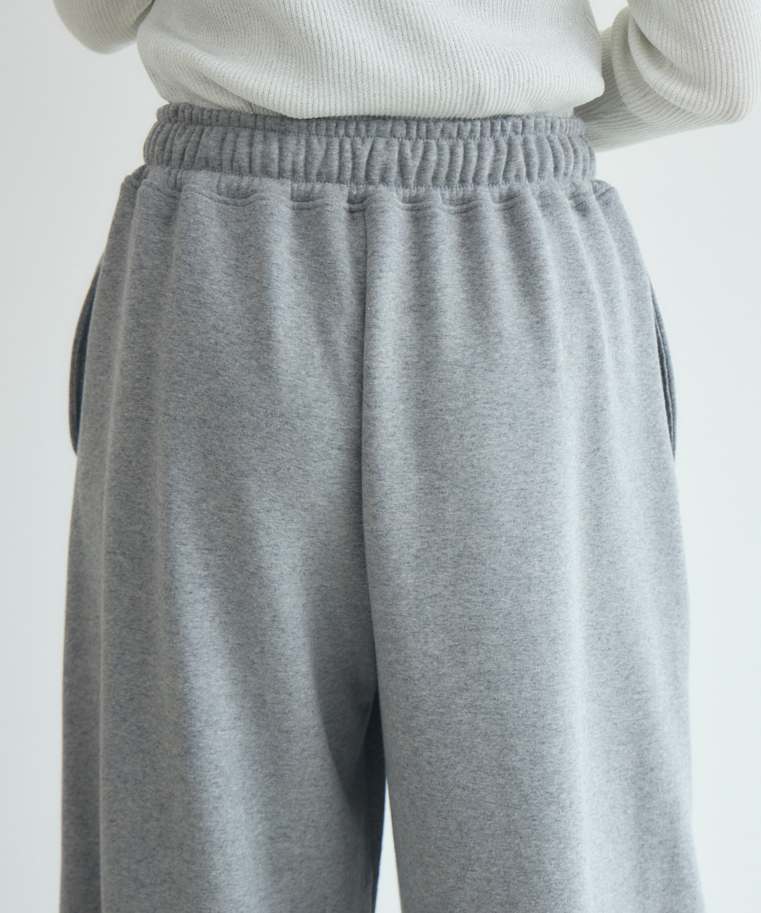 cloche 裏起毛カーブシルエットパンツ | IKG crossing