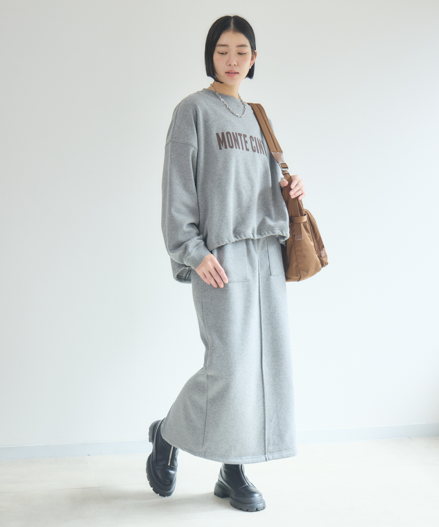 cloche 裏起毛アイラインスカート | IKG crossing