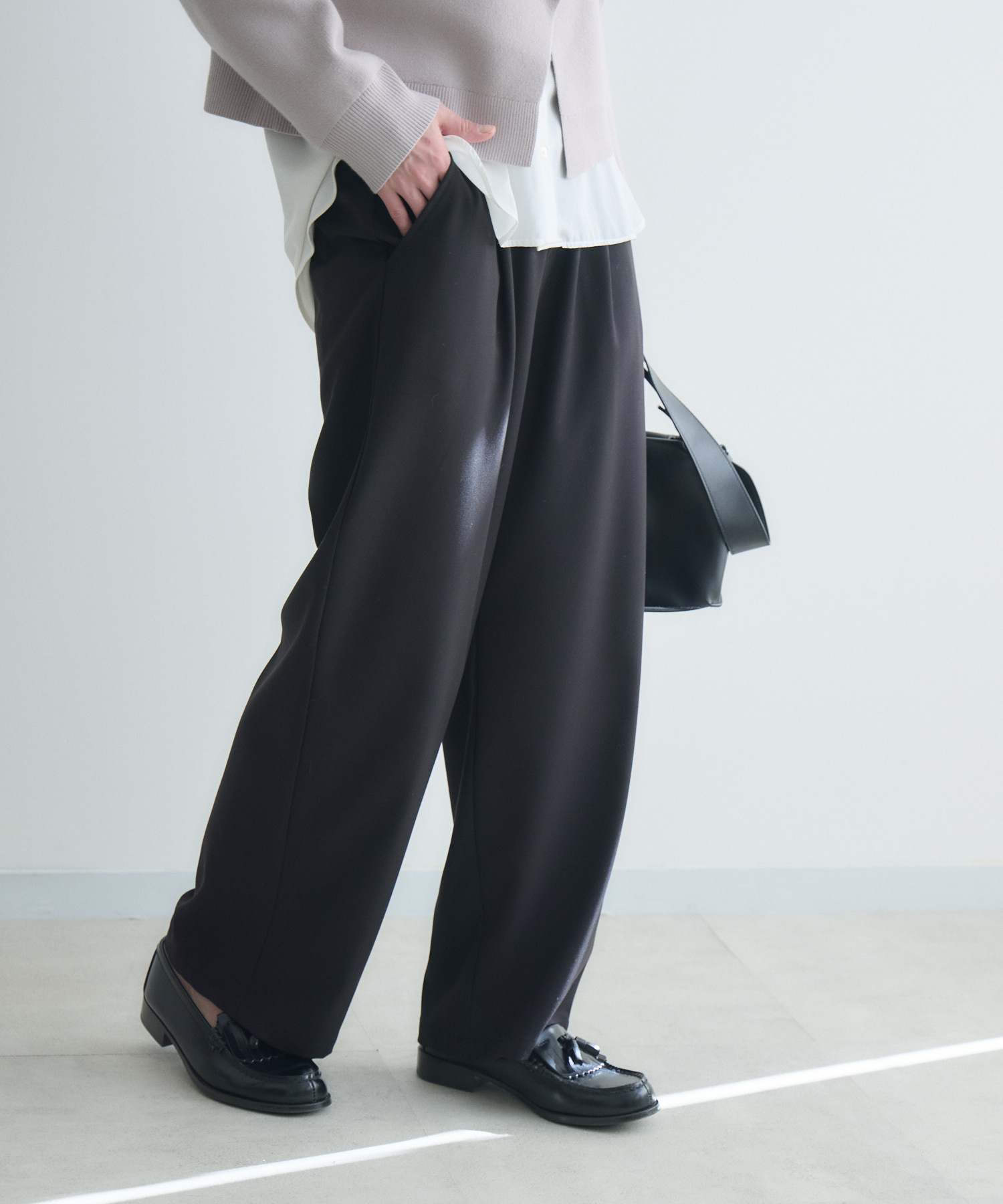 hazama 揺らめくパンツ cloche シアーバター滑らかパンツ | IKG crossing