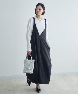 ワンピース Pi. 洗える】ボウタイプリーツワンピース(ワンピース) | a.v.v(アー・ヴェ