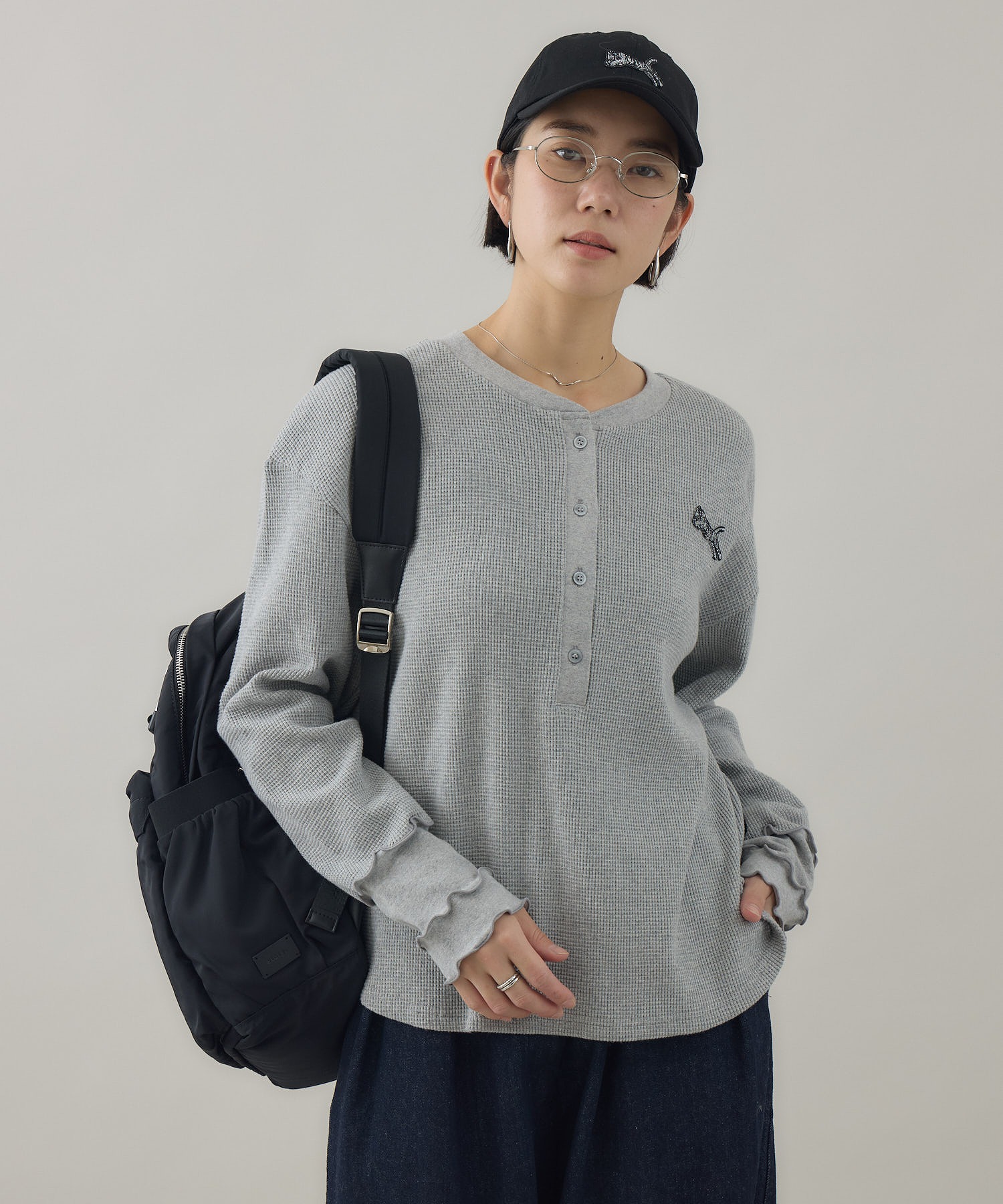 フェラガモ きらきらビジュー装飾カットソー ミンティグリーン フェラガモ きらきらビジュー装飾カットソー ミンティグリーン