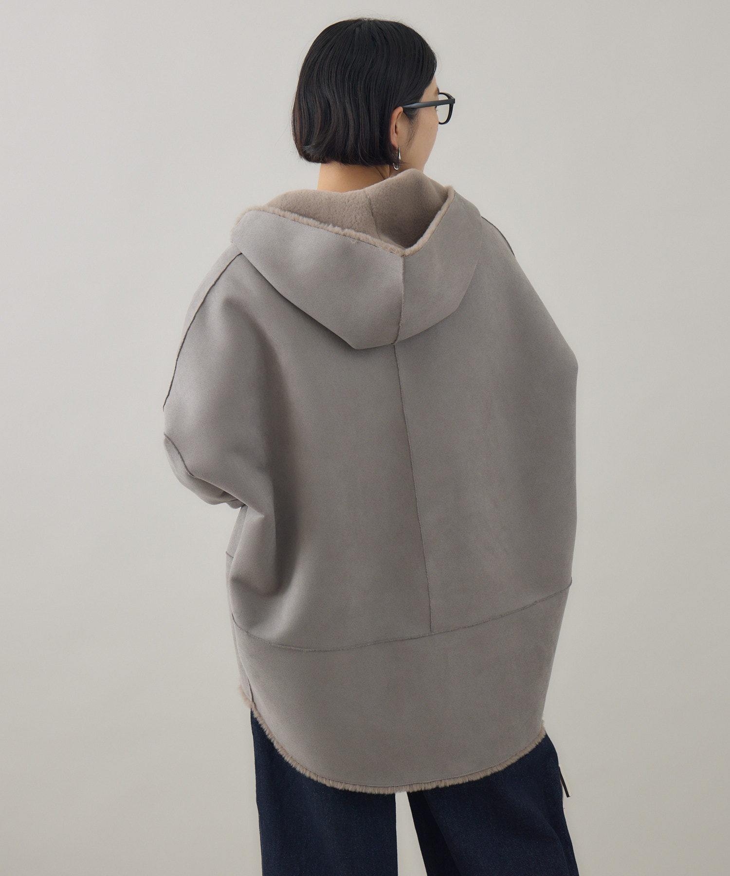 Dignite Collier フェイクムートンコート | IKG crossing