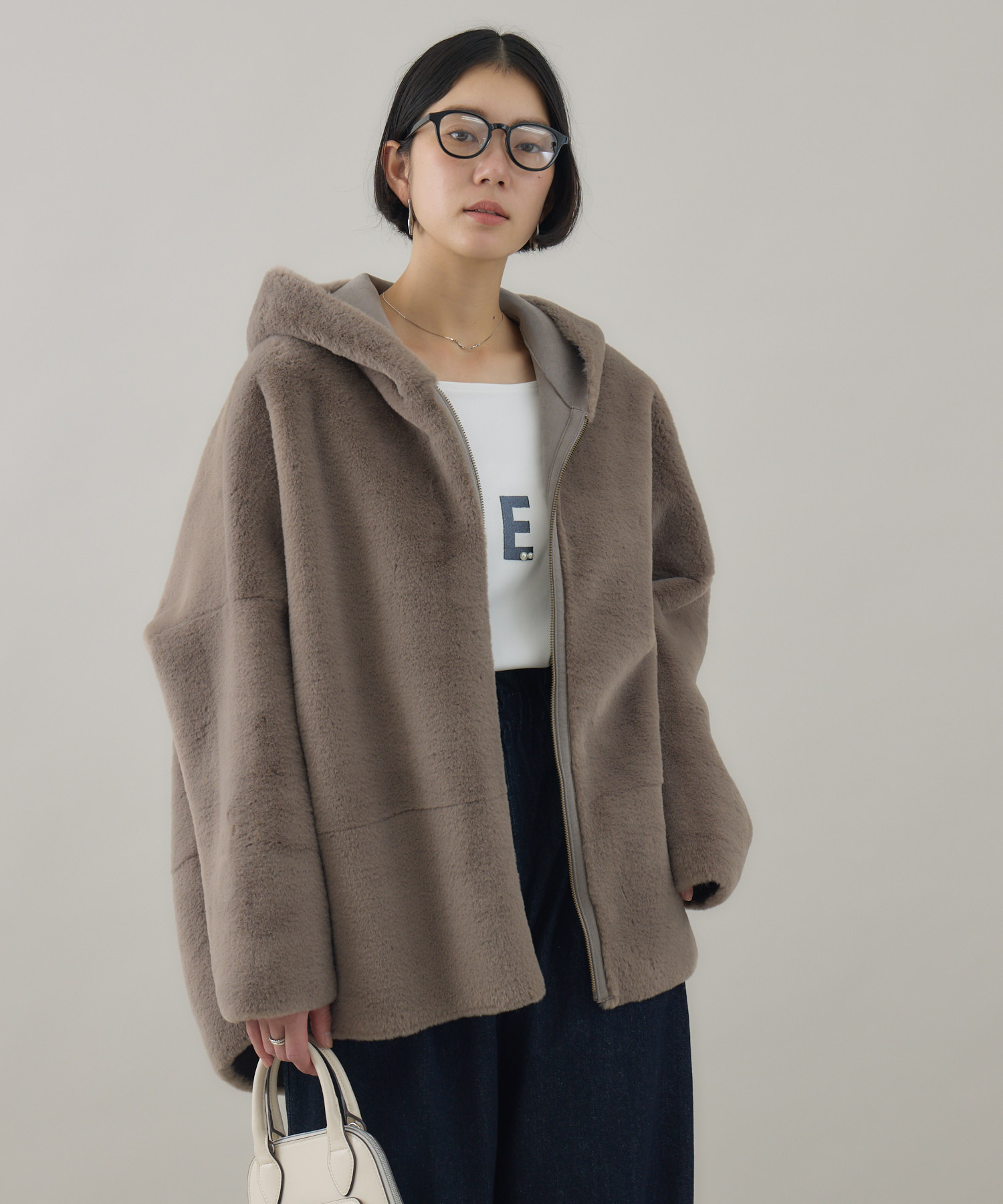 Dignite Collier フェイクムートンコート | IKG crossing