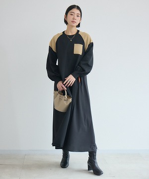 ROSIEE ミリタリー風ドッキングワンピース | IKG crossing