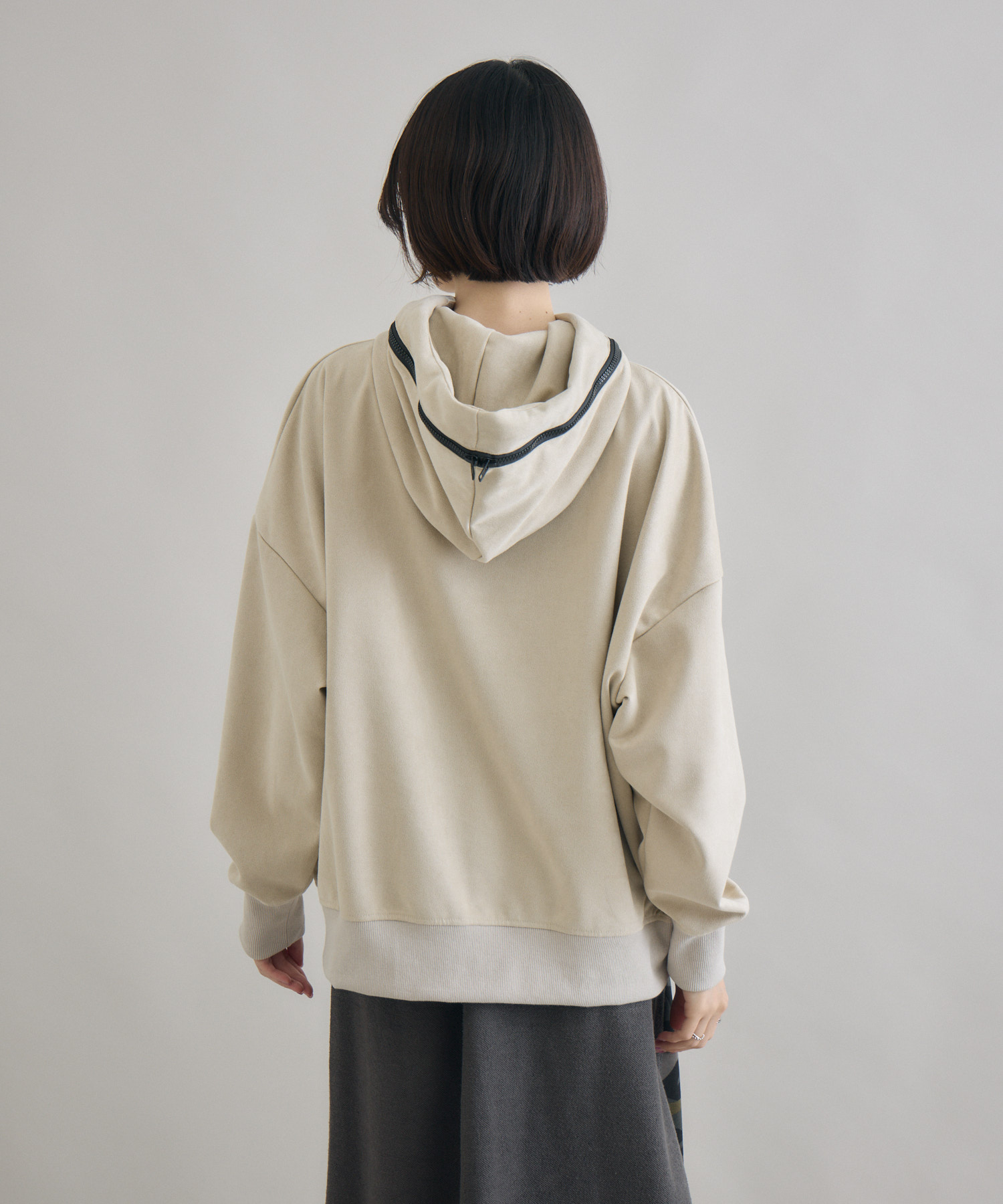 33℃ カレッジスエードポンチパーカー | IKG crossing