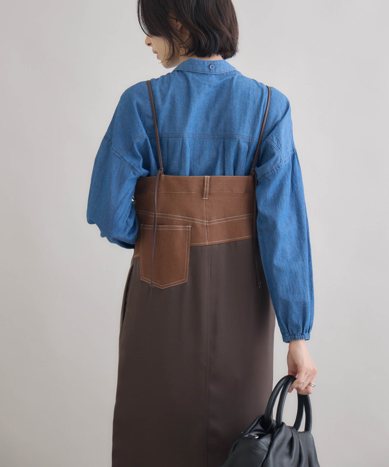 レザーキャミワンピ | IKG crossing