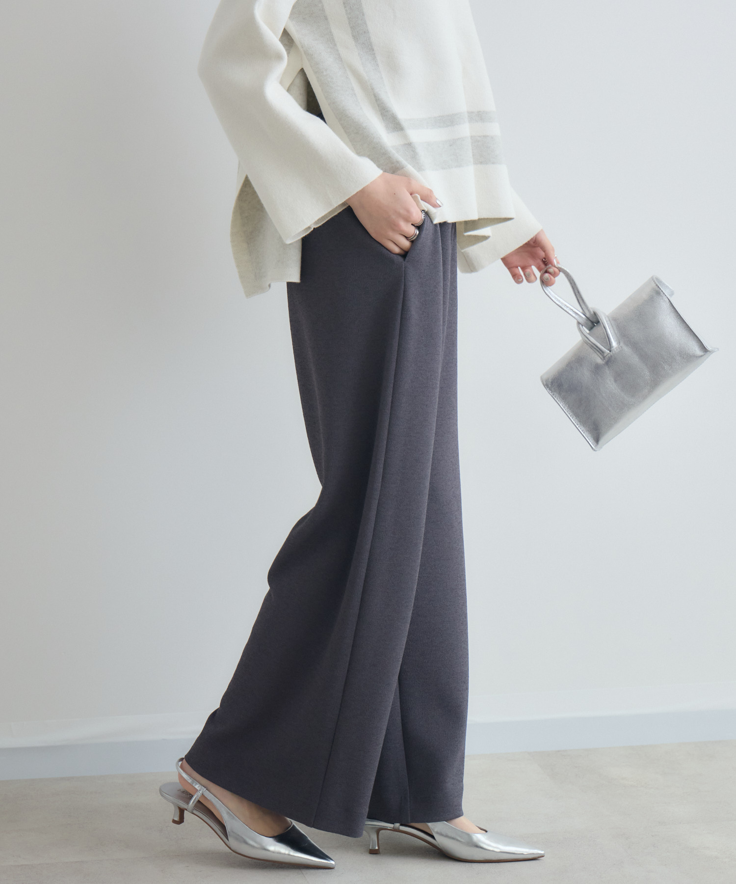 cloche ジョーゼッドストレートパンツ | IKG crossing