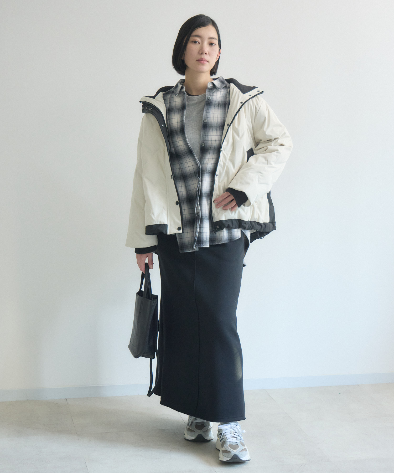 バックタックフレアダウンジャケット | IKG crossing