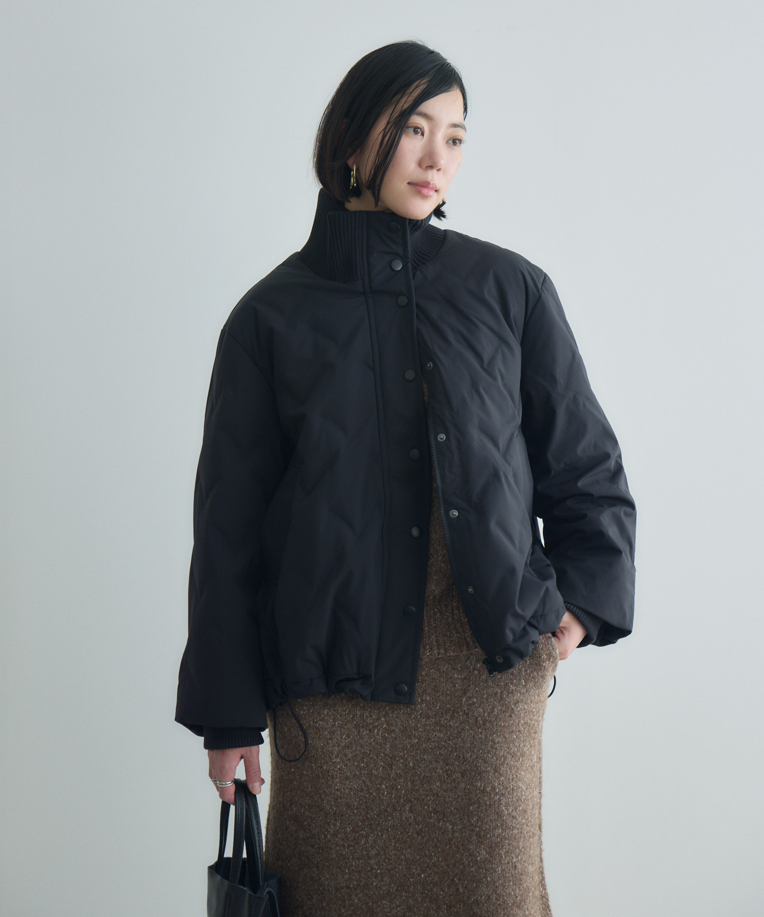 バックタックフレアダウンジャケット | IKG crossing