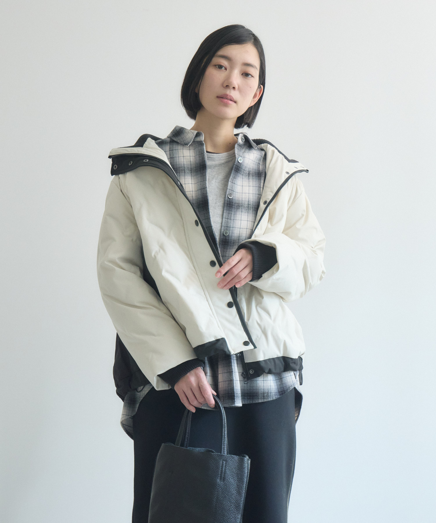 バックタックフレアダウンジャケット | IKG crossing