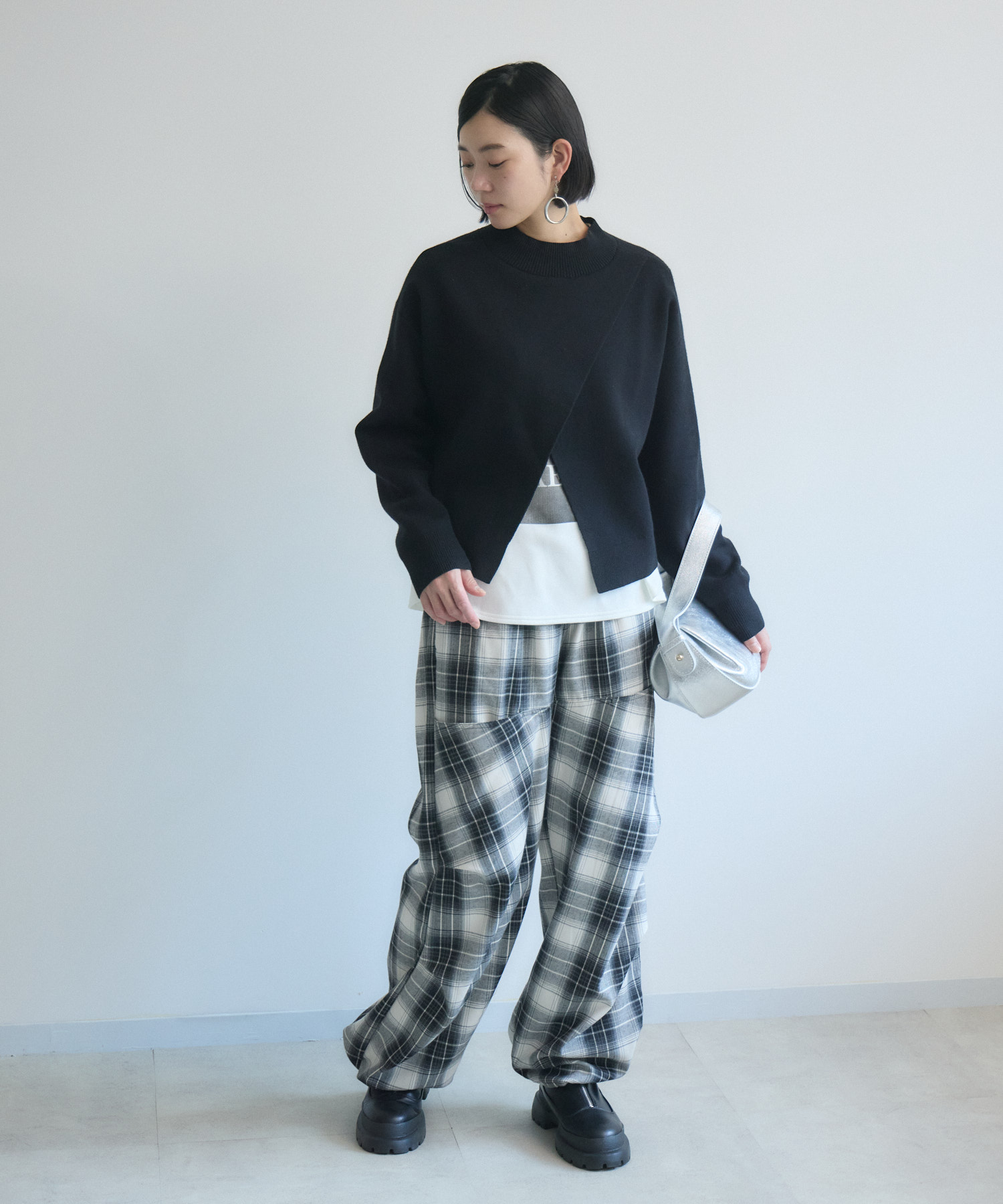 SUGAR ROSE チェック2WAYカーゴパンツ | IKG crossing