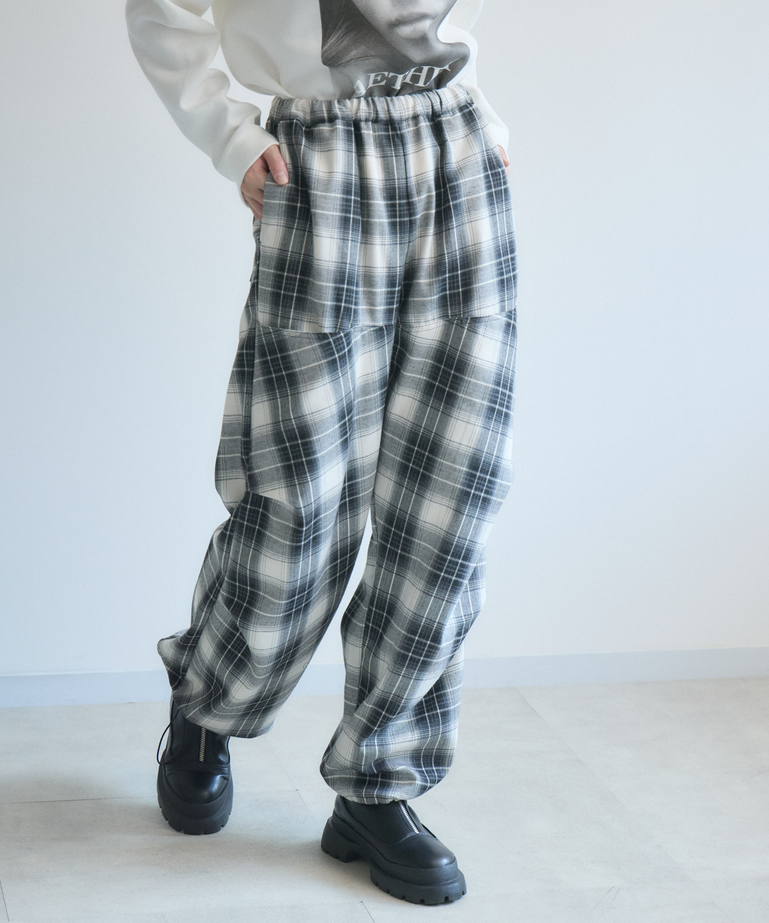 SUGAR ROSE チェック2WAYカーゴパンツ | IKG crossing