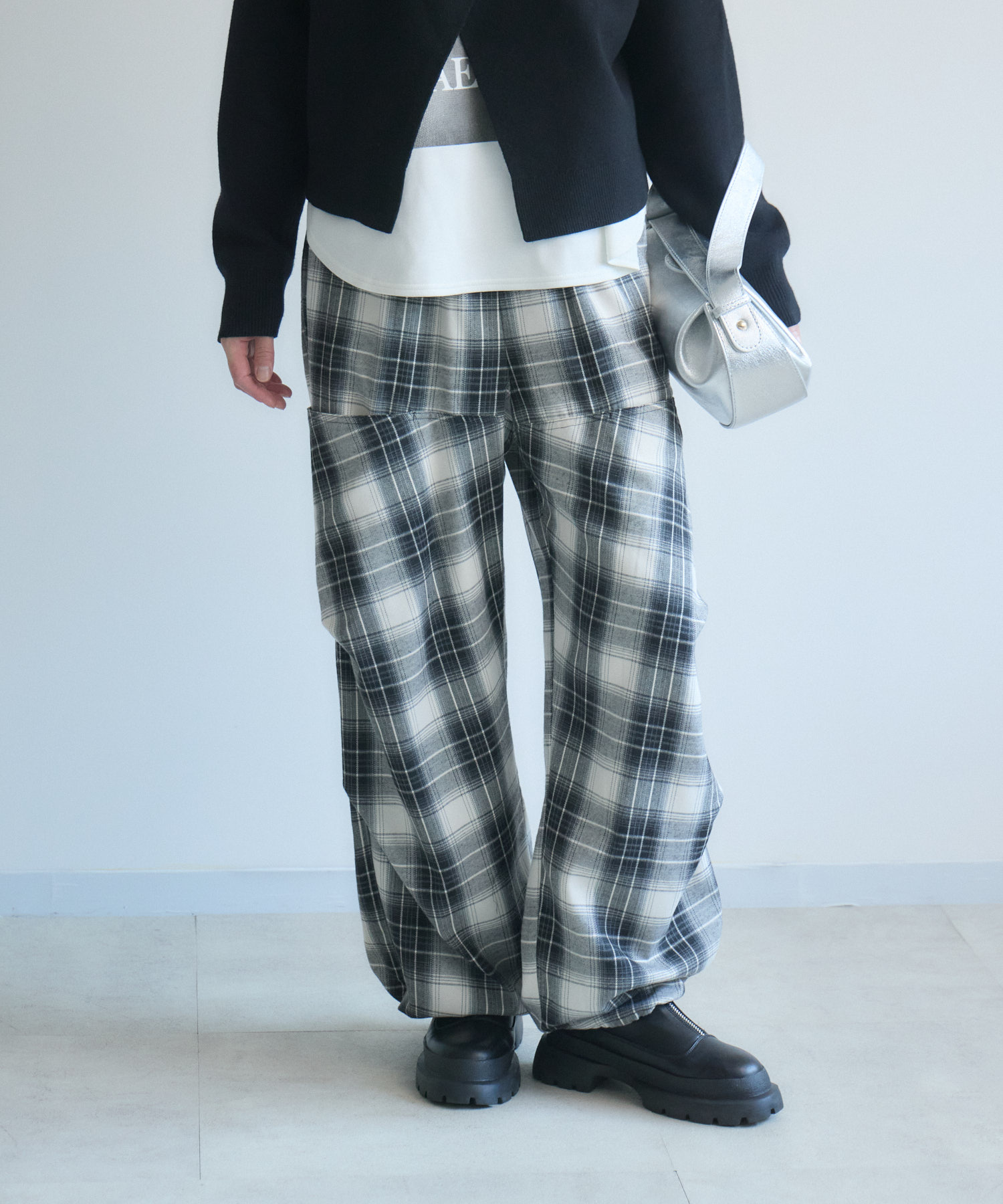 SUGAR ROSE チェック2WAYカーゴパンツ | IKG crossing