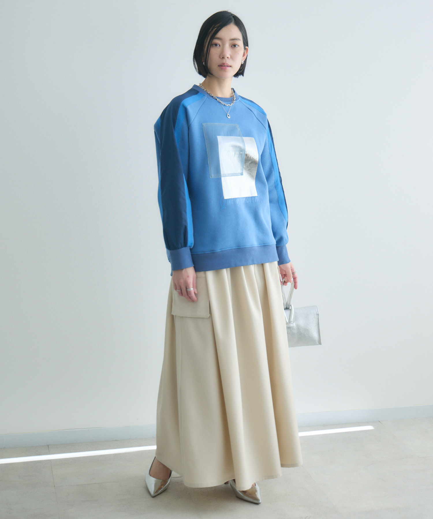 SUGAR ROSE カーゴデザインフレアスカート | IKG crossing