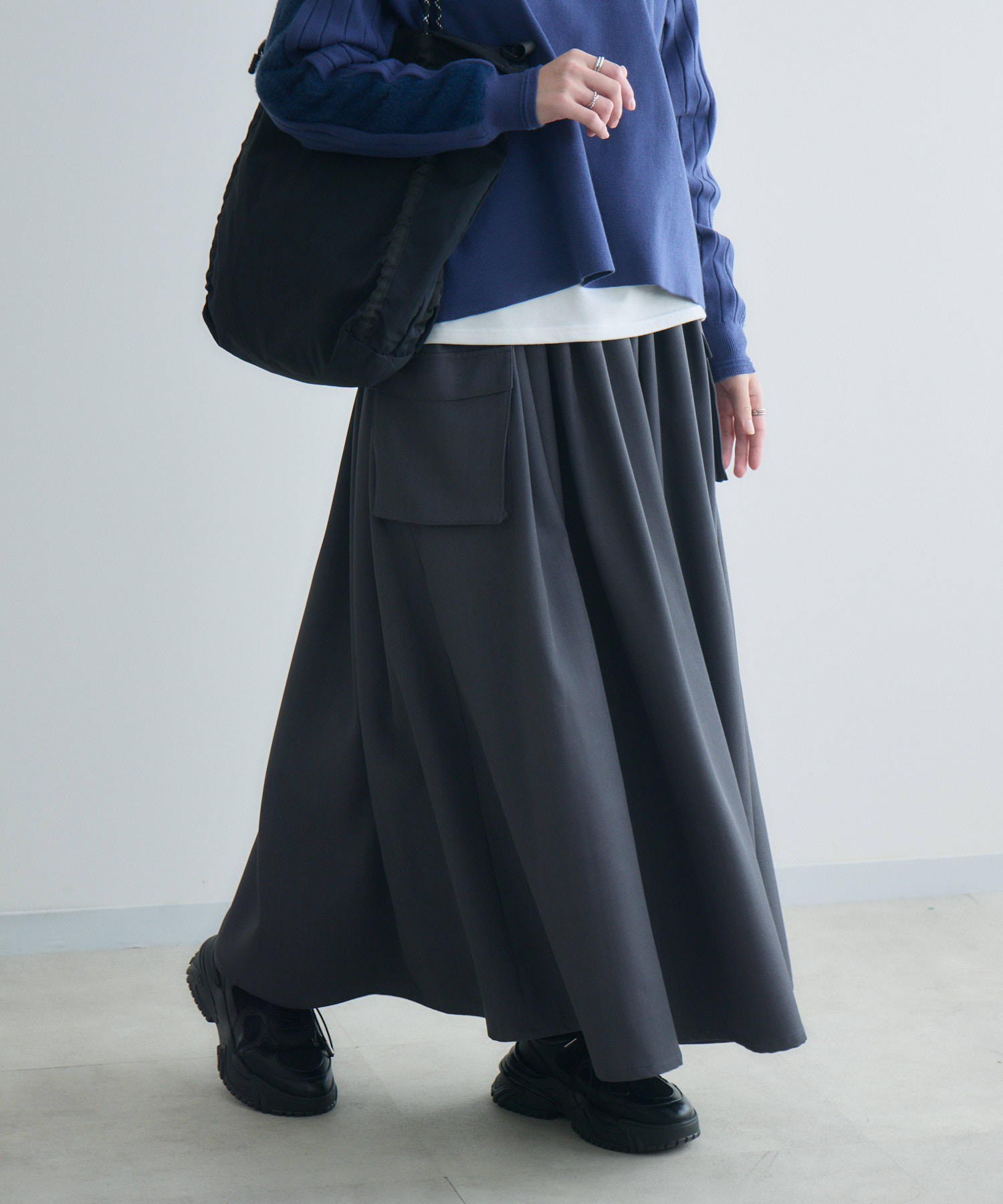 SUGAR ROSE カーゴデザインフレアスカート | IKG crossing