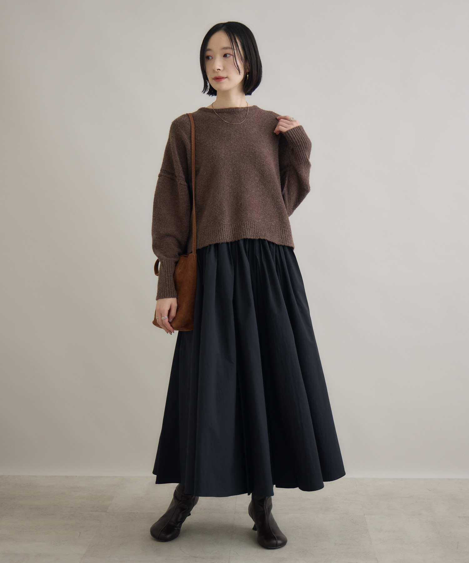 Dignite Collier バックリボンニット | IKG crossing